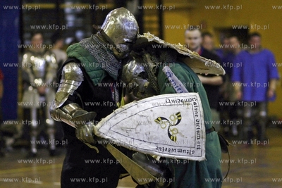 Gdynia. Sala Ymca. Eliminacje do Rycerskich Mistrzostw...