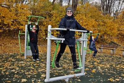 Zajecia ruchowe grupy gdynskiego Centrum Aktywnosci...