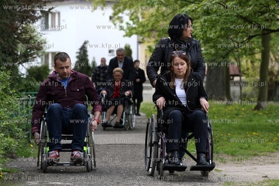 Gdańsk Brzeźno. Akcja Przełam Bariery. Zdrowe osoby...