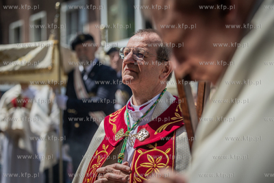Gdańsk. Centralna procesja Bożego Ciała.
19.06.2025
fot....