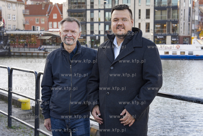 Szymon Hołownia w Gdańsku, lider Polski 2050, w ramach...