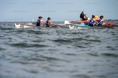 Brzeźno. Mistrzostwa Europy w Wioślarstwie Morskim....