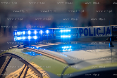 Policja. 09.02.2025 fot. Paweł Marcinko /  KFP