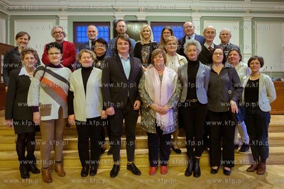 Gdańsk, Nowy Ratusz. Uroczystości związane ze ślubowaniem...