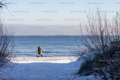 Zimowy Sopot. 05.12.2023 / fot. Anna Rezulak / KFP