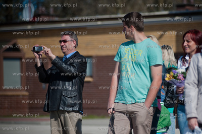 Gdynia. Oksywie. Port Marynarki Wojennej. Powrot niszczyciela...