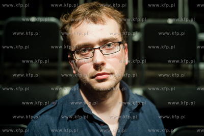 Gdansk. Teatr Wybrzeze. Scenie Malarnia. Proba medialna...