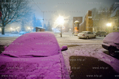 Gdansk. Niespodziewana, nagla zmiana pogody, ktora...