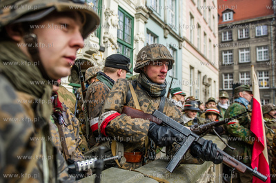 Gdansk. Narodowy Dzien Pamieci Zolnierzy Wykletych....