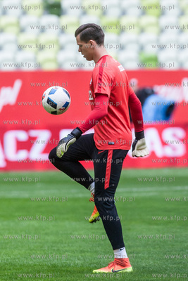 Gdansk. Stadion Energa. Otwarty dla mediow trening...