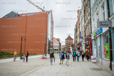 Gdańsk. Oddana do użytku po remoncie ulica Stągiewna,...