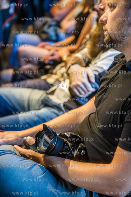 Ratusz Staromiejski w Gdansku. Uroczystosc wreczenia...