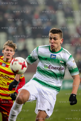 Stadion Energa Gdańsk.  Mecz XXI Kolejki Lotto Ekstraklasy...