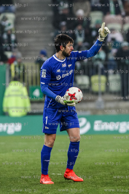 Stadion Energa Gdańsk.  Mecz XXI Kolejki Lotto Ekstraklasy...