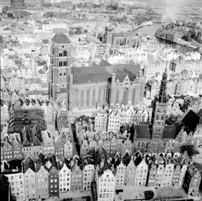 Gdansk Glowne Miasto z lotu ptaka. 1966
z0004207
Fot....