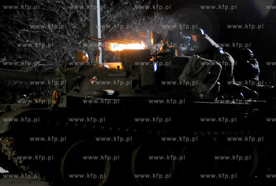 Plan zdjeciowy filmu o masakrze robotnikow na Wybrzezu...