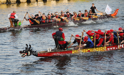 Gdansk. Motlawa. Festyn Morski zorganizowany na okolicznosc...
