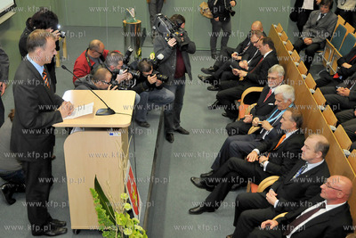 Pomorski Park Naukowo - Technologiczny w Gdyni. Uroczystosc...