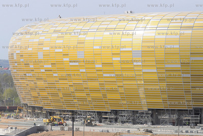 PGE Arena na 45 dni przed pierwszym meczem pomiedzy...