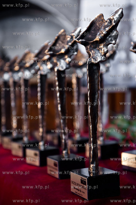 Gdansk. Dwor Artusa. Wreczenie nagrod w plebiscycie...