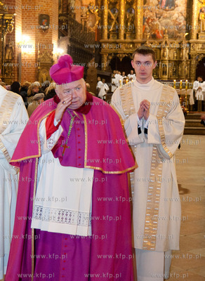 Biskup Pelplinski Jan Bernard Szlaga
2012
fot Krzysztof...