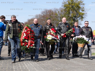 Uroczystosci z okazji zakonczenia II wojny swiatowej...