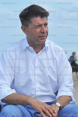 Sopot. Plaza k. Tawerny Rybitwa. Spotkanie Raszarda...