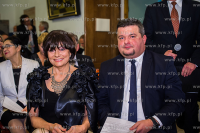 Gala XIII edycja plebiscytu Orzel Pomorski w sali Ratusza...