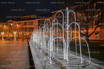 Sopot. Swiateczne iluminacje w Sopocie. 14.12.2020...