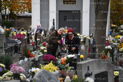 Na cmentarzu parafialnym przy ul. Owsianej w Gdyni...