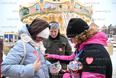 34 Finał WOŚP w Sopocie. Sopot. Nz Magdalena Czarzyńska-Jachim...
