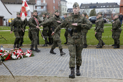 Uroczystości obchodów 83. Rocznicy Zbrodni Katyńskiej,w...