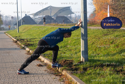Biało-czerwony parkrun na terenie Parku Kulturowego...