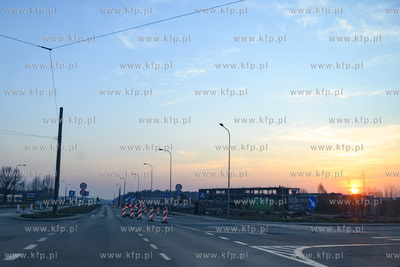 Gdynia, Kacze Buki. Budowa trasy S6. 28.03.2020 Fot....