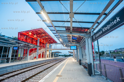 Pomorska Kolej Metropolitalna, stacja Gdansk Kielpinek....