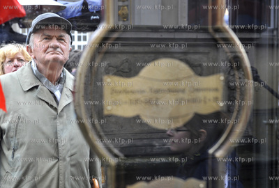 Uroczyste odsloniecie Kolumny Meteorologicznej Daniela...