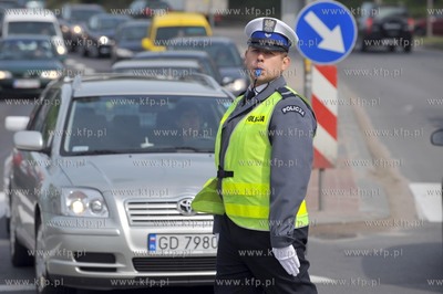Gdansk. Skrzyzowanie ul. Lostowickiej, Kartuskiej i...