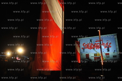 Koncert i widowisko "Solidarnosc. Twoj aniol Wolnosc...