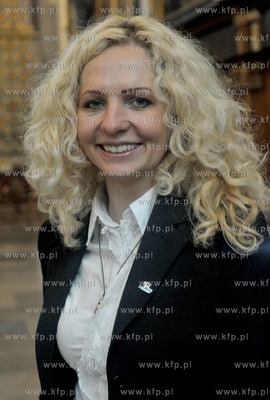 Gdansk, Dwor Artusa. Prezentacja przyszlych radnych...