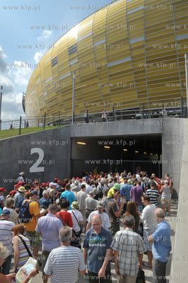 Dzien otwarty nowego gdanskiego stadionu PGE Arena,...