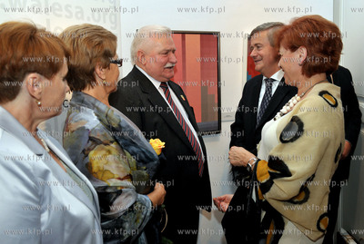 70 urodziny Lecha Walesy w oliwskim Palacu Opatow w...