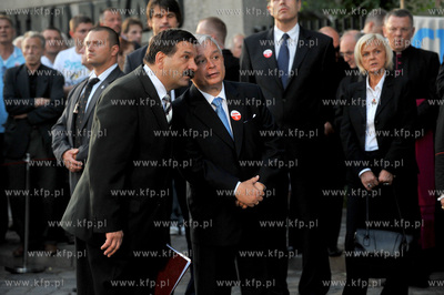 Uroczystosci rocznicy podpisania porozumien sierpniowych...