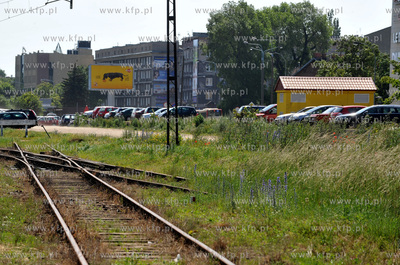 Gdańsk Wrzeszcz. Okolice dworca PKP i ul. Dmowskiego....