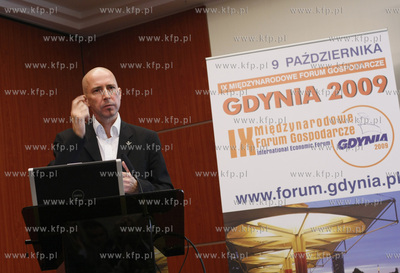 Gdynia. Hotel Nadmorski. IX Miedzynarodowe Forum Gospodarcze....