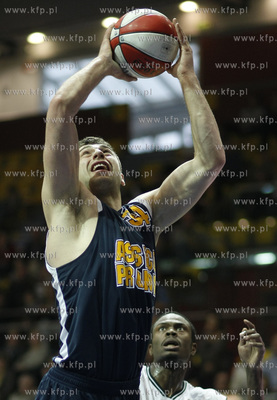 Gdynia. Polska Liga Koszykowki. Drugi mecz cwiercfinalowy...