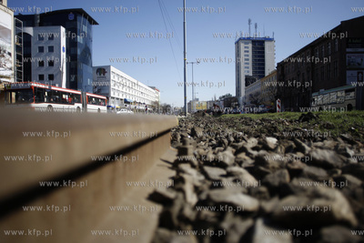 Gdansk Wrzeszcz. Remont torowiska na ul Grunwaldzkiej.
18.04.2011
fot....