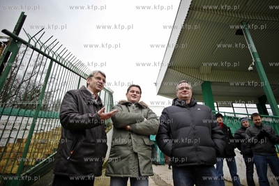 Gdansk. Stadion przy ul.Traugutta. Pierwszy trening...