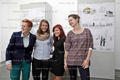 Sopocka Szkola Wyzsza. Wernisaz wystawy podsumowujacej...