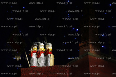 Kosciol sw. Trojcy w Gdansku. Ruchoma szopka. 27.12.2014...