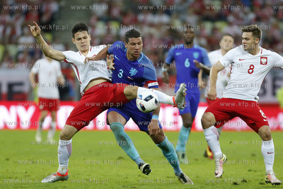 Stadion Energa Gdańsk. Mecz towarzyski w piłce nożnej...